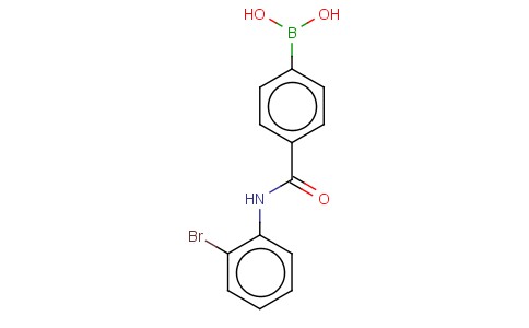4-(2-BROMOPHENYLCARBAMOYL)PHENYLBORONIC ACID